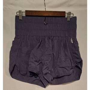Free‎ People Movement Womens Deep Sea Find Your Way Home Shorts Size Small